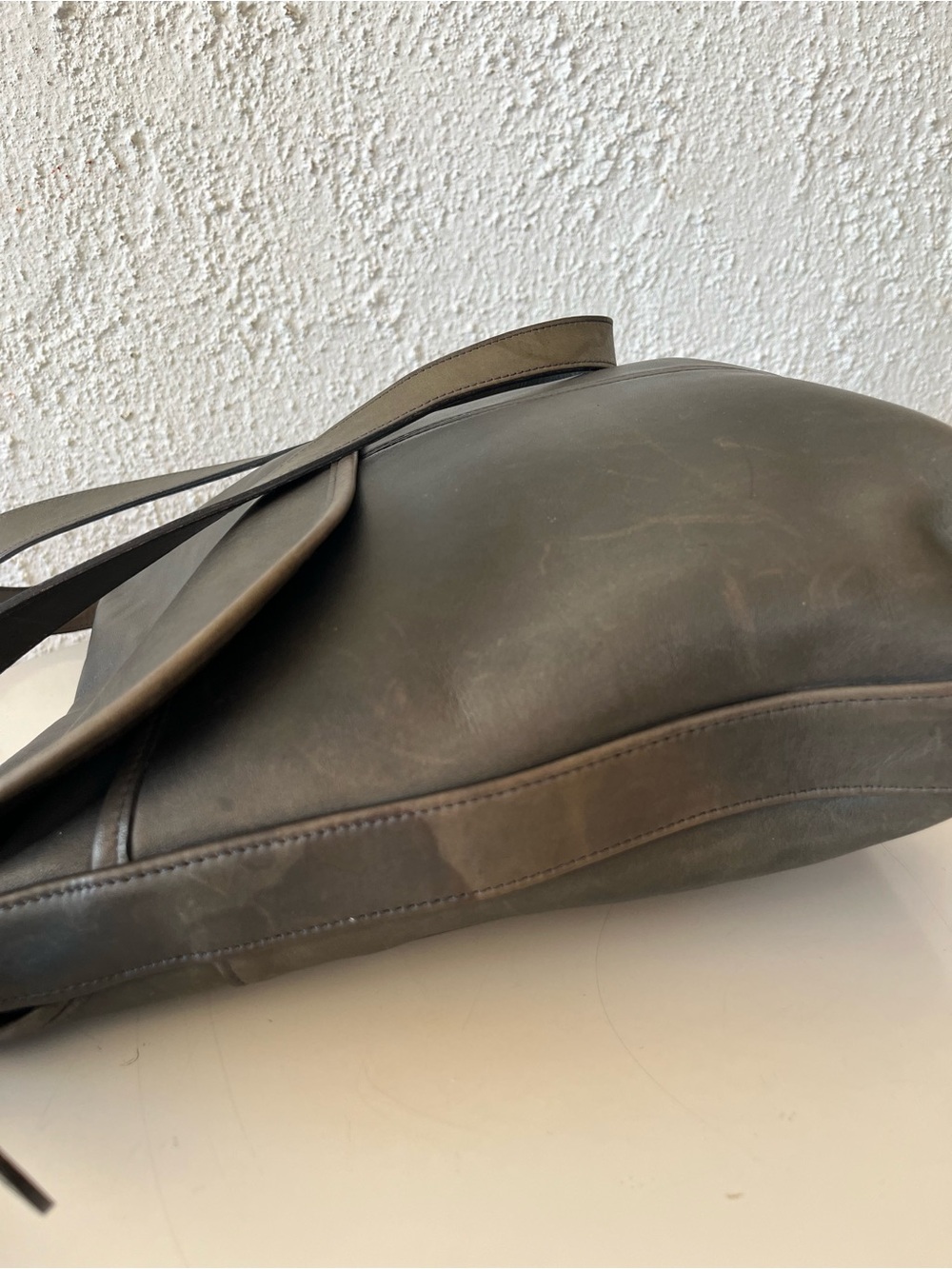 Vintage COACH Whitney 4415 blue / gray flap bag - Picture 9 of 15